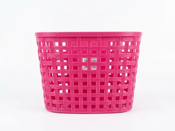 CANASTO PLASTICO R12/16/20 ROSA-BLANCO-LILA