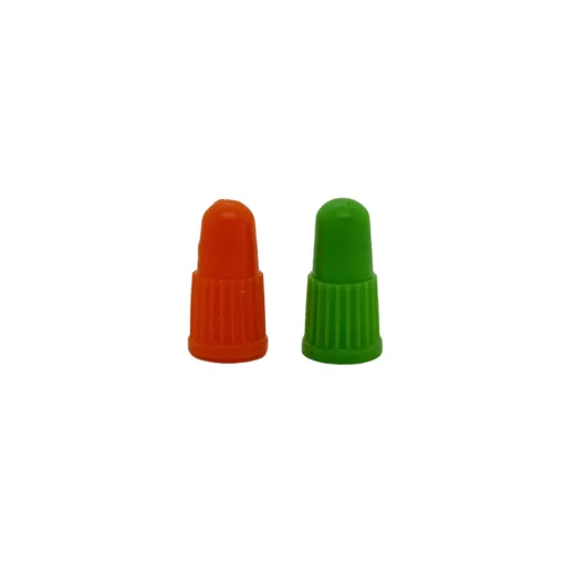 TAPA DE VALVULA FRANCESA FLUO BOLSA x 100u.