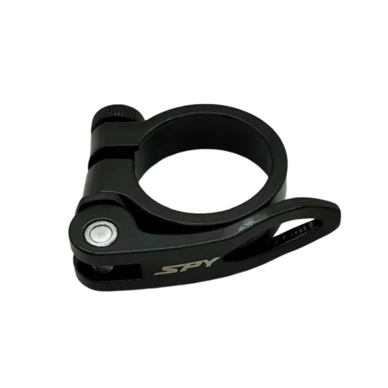 COLLAR CON CIERRE RAPIDO 34.9 ALUMINIO NEGRO SPY LINEA COMP