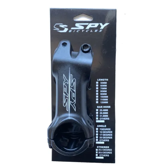 STEM AHEAD ALUMINIO SPY FORGED 1 1/8 31.8 80 MM. LINEA COMP EN BLISTER