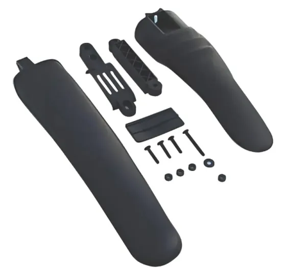 GUARDABARROS (PAR) PLASTICO MTB/ PLAYERA (p/ ca&ntilde;o 25.4)